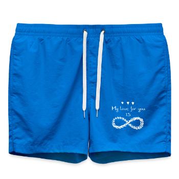 Love - Badeshorts - Cobalt blue - Vorne