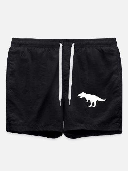 dinosaur - Swim Trunks - black