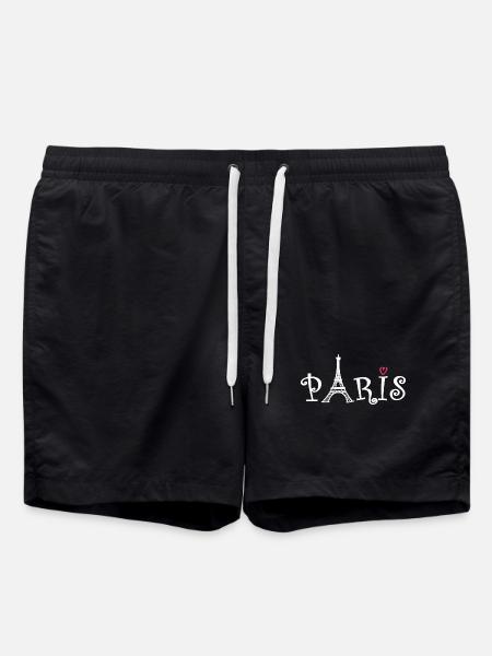 Paris - Swim Trunks - black