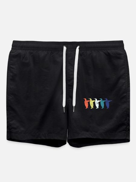 Pingouins - Short de bain - noir