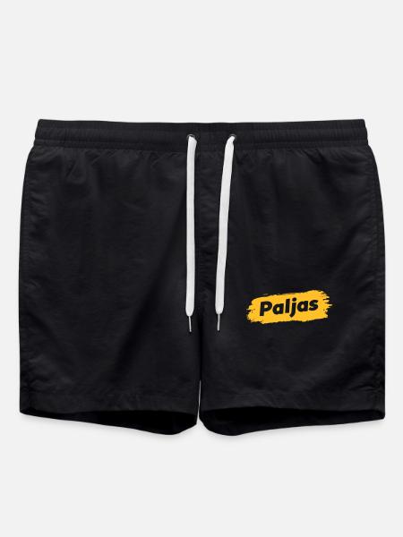 Paljas - Dialecte anversois - Short de bain - noir