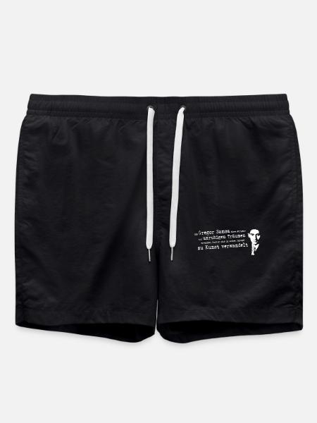 Franz Kafka-Beuys Transformation | Gregor Samsa - Swim Trunks - black