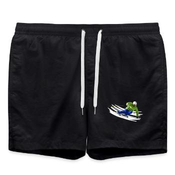 Ski - Short de bain - noir - Devant - AI Model Male 185 light (185cm)