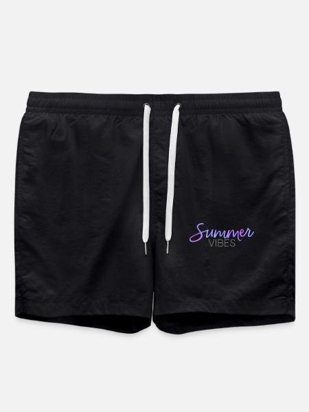 Summer Vibes - Swim Trunks - black