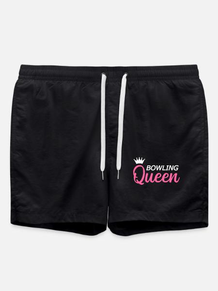 Bowling Kegeln - Short de bain - noir