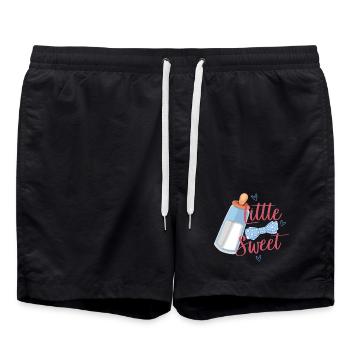 Bébé petit et doux - Short de bain - noir - Devant - AI Model Male 185 light (185cm)
