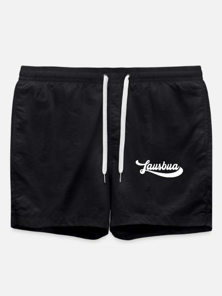 Lawsbua Script Emblem - Badeshorts - Schwarz