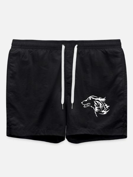 Afghan Head "Black Edition" - Swim Trunks - black