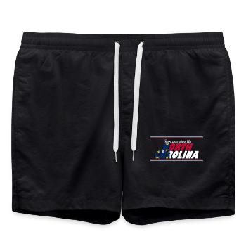 Caroline du Nord Aucun endroit pareil - Short de bain - noir - Devant - AI Model Male 185 light (185cm)