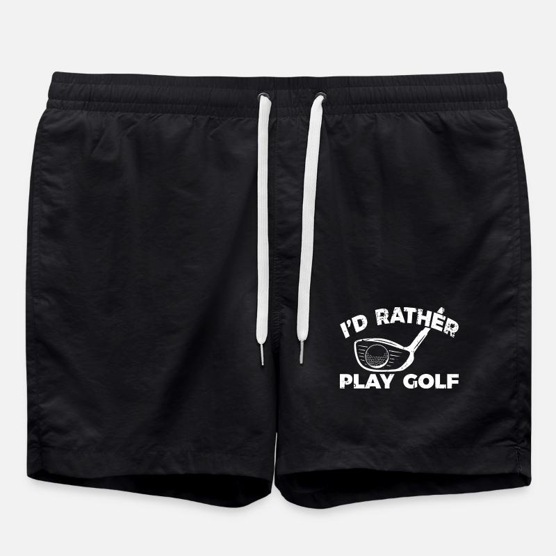 Golf Fan - Short de bain - noir