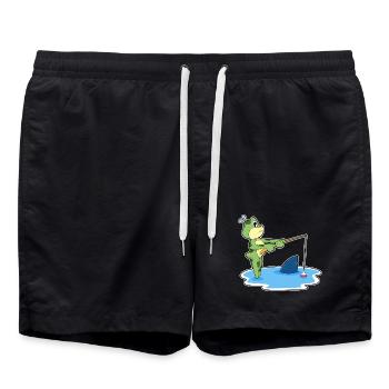 Frog Angler Fishing Rod Fishing Rod - Swim Trunks - black - Front - AI Model Male 185 light (185cm)