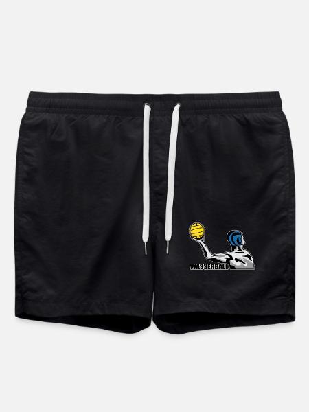 Wasserball - Badeshorts - Schwarz