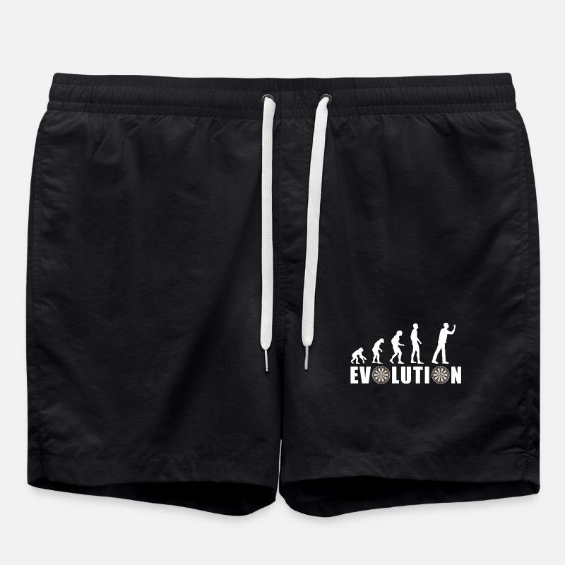 EVOLUTION DARTS Game Arrow Dartboard Gift - Swim Trunks - black