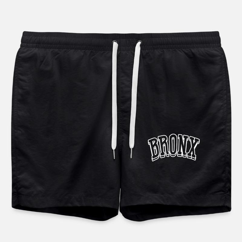 Bronx Shirt - Swim Trunks - black