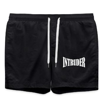 Chemise intrus - Short de bain - noir - Devant - AI Model Male 185 light (185cm)