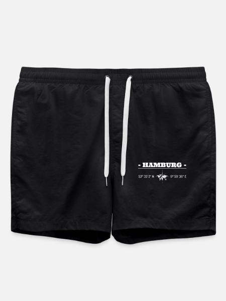 Coordinates Hamburg - Swim Trunks - black