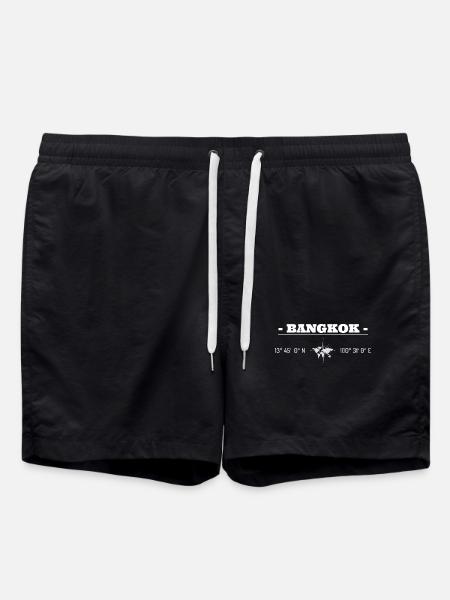 Coordonne Bangkok Thaïlande - Short de bain - noir
