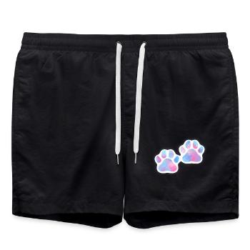 Galaxie des pattes de chien - Short de bain - noir - Devant - AI Model Male 185 light (185cm)