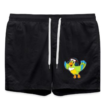 Casquette pilote Parrot - Short de bain - noir - Devant - AI Model Male 185 light (185cm)