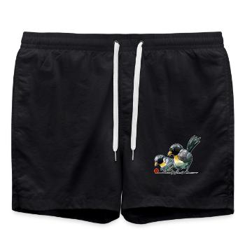 Boules de boules de boules pour pétanque - Short de bain - noir - Devant - AI Model Male 185 light (185cm)