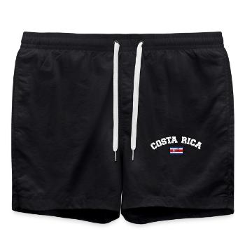 Costa Rica - Badeshorts - Schwarz - Vorne - AI Model Male 185 light (185cm)