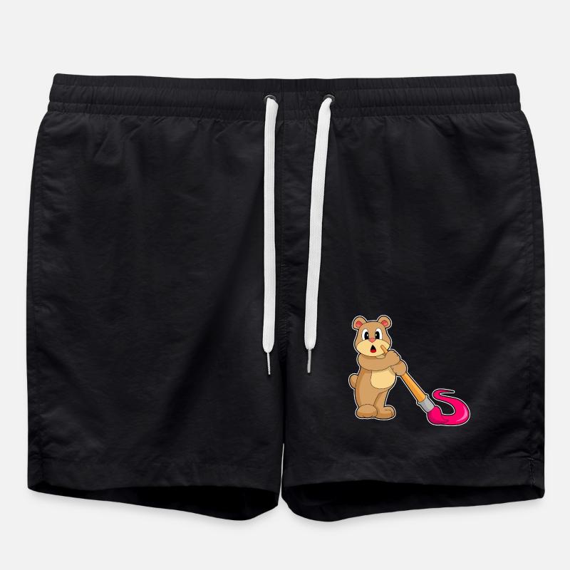 Pinceau d’ours - Short de bain - noir