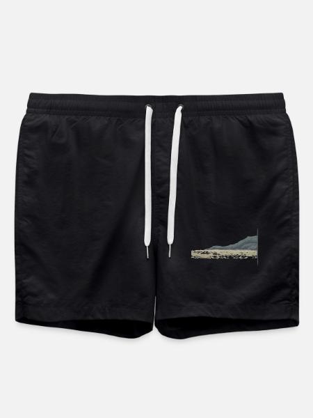 ROCKY COAST - Swim Trunks - black