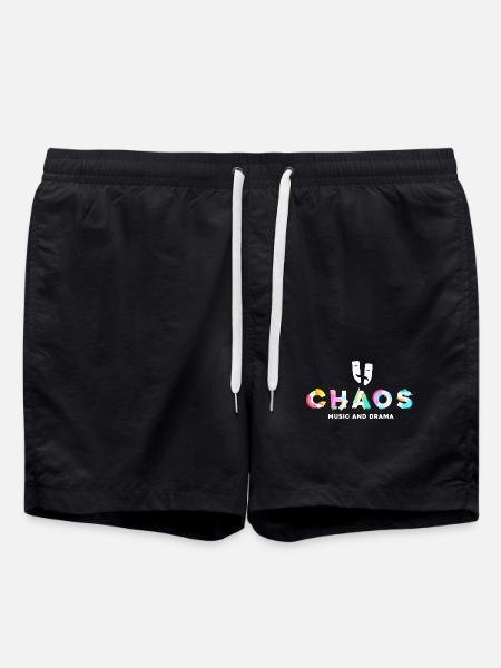 Chaos Music and Drama - Swim Trunks - black