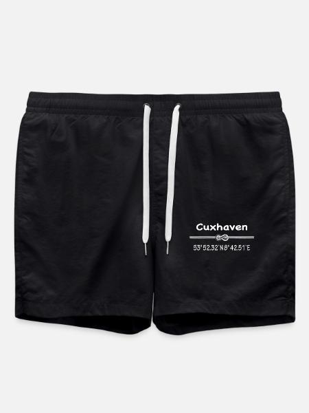 Cuxhaven - Badeshorts - Schwarz