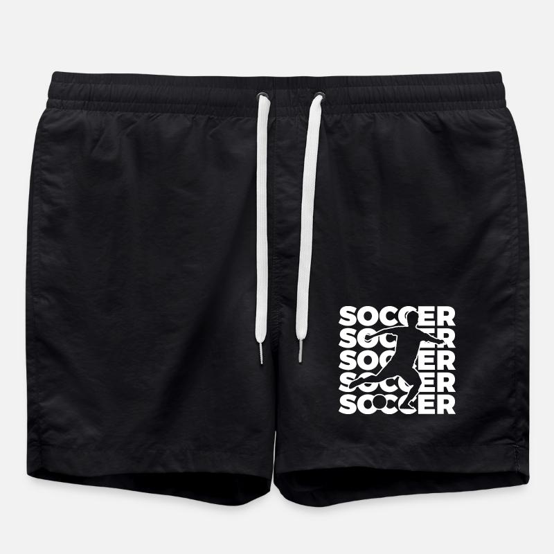 Footballeur - Short de bain - noir