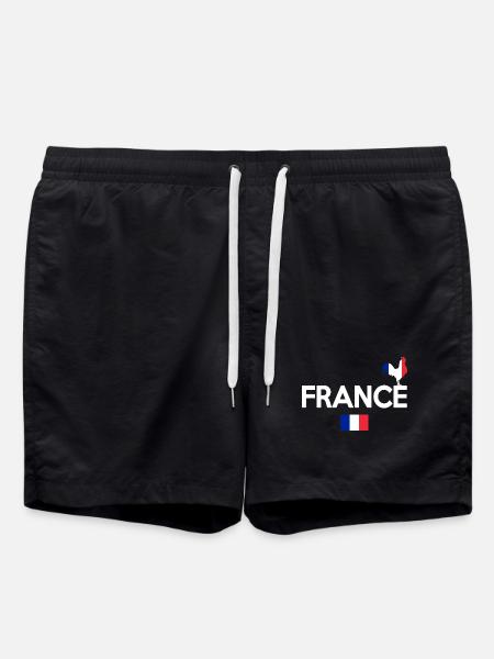 FRANCE - Swim Trunks - black