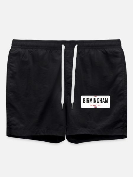 Birmingham place name sign - Swim Trunks - black
