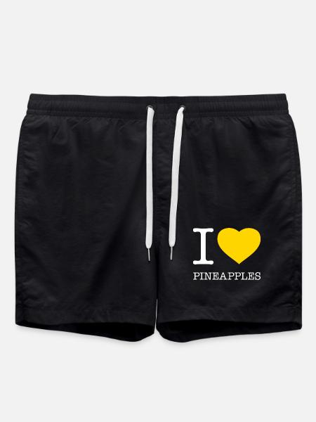 J’ADORE LES ANANAS - Short de bain - noir