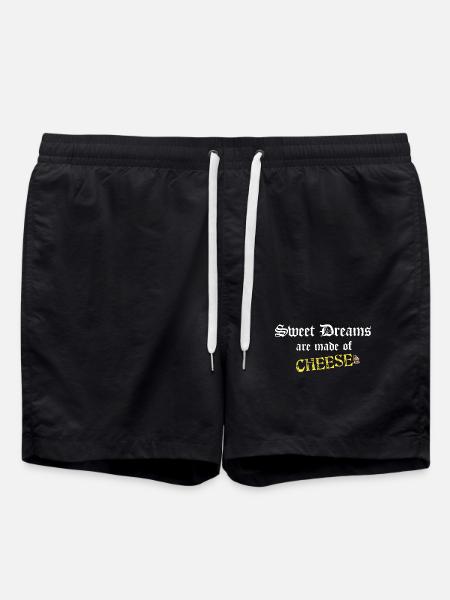 Käseträume Gothic - Badeshorts - Schwarz