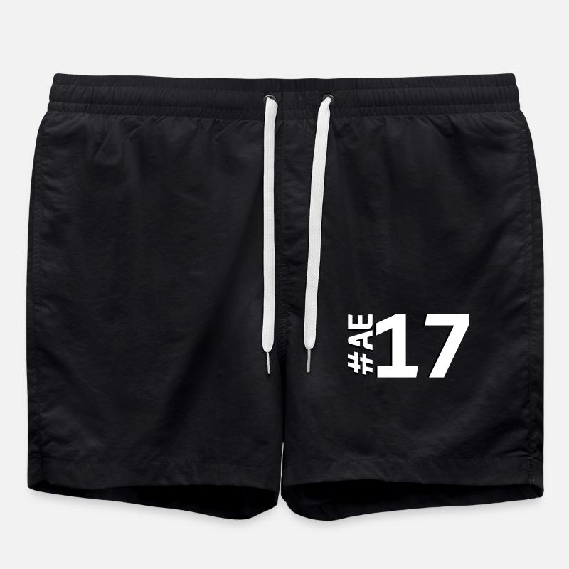 AE17 - Short de bain - noir