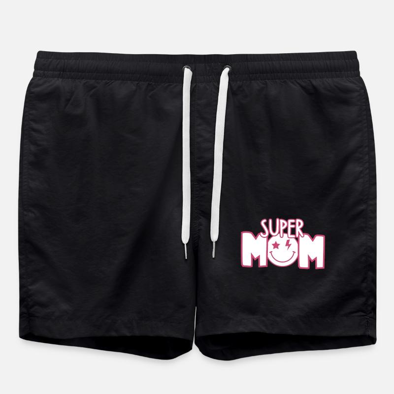 Super Maman - Short de bain - noir