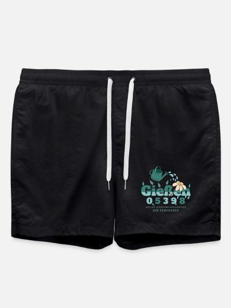 Gießen Hessen - Badeshorts - Schwarz