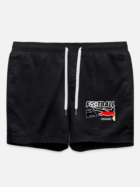 Football Fever Germany - Swim Trunks - black