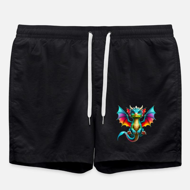 Dragon - Short de bain - noir