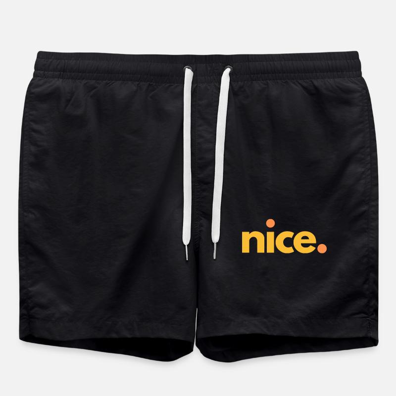 nice.04 - Swim Trunks - black