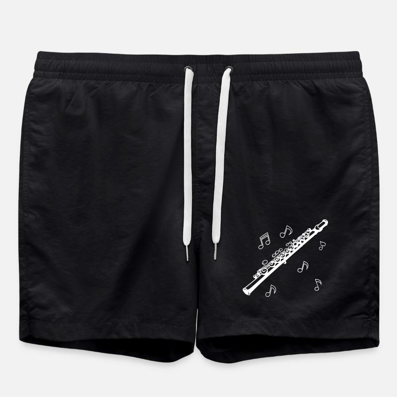 Flute - Swim Trunks - black