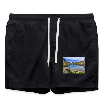 Robert See - Badeshorts - Schwarz - Vorne - AI Model Male 185 light (185cm)