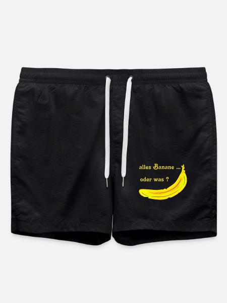 Banana fruit - Swim Trunks - black