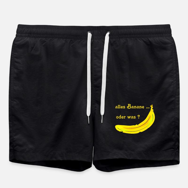 Banana fruit - Swim Trunks - black