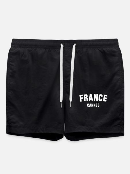 CANNES France Frankreich - Short de bain - noir