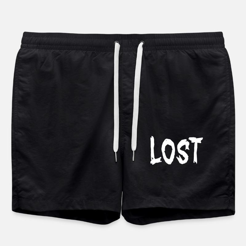 LOST - Swim Trunks - black