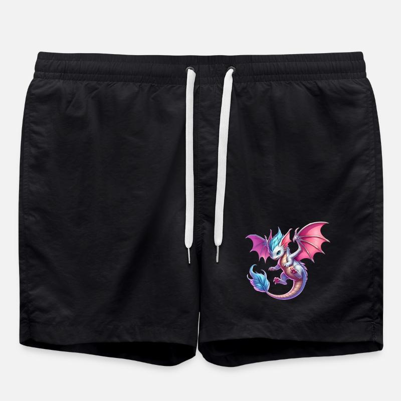 Dragon - Swim Trunks - black