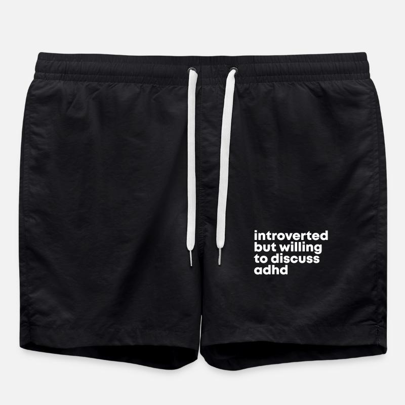 ADHD - Swim Trunks - black
