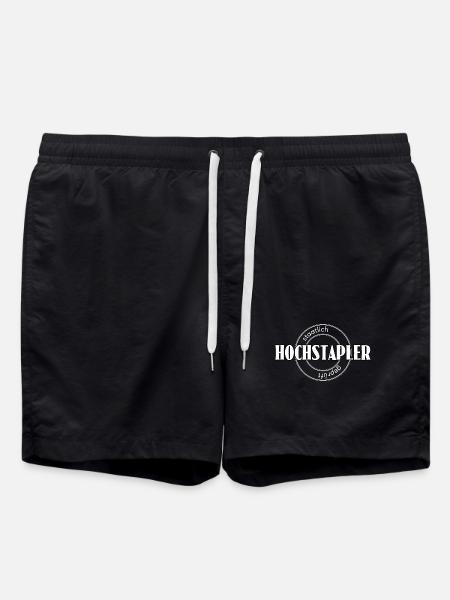 Hochstapler - Badeshorts - Schwarz