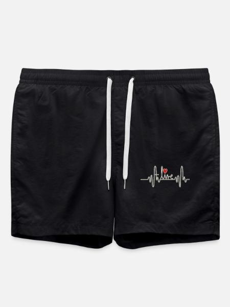 Alive - Swim Trunks - black
